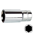 головка 1/2" 24мм 6-гранная удлиненная AMPRO