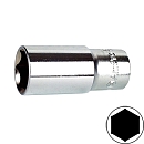 головка 1/4" удлиненная  5 мм 6-гранная AMPRO