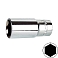 головка 1/4" удлиненная  5 мм 6-гранная AMPRO