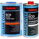 лак 2+1 ECO акриловый с отвердителем RANAL (1л+0,5л)