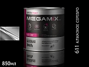 611 алмазное серебро металлик автоэмаль MEGAMIX (0,85л)