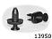 13950 клипса автомобильная ROKLAND