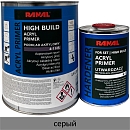 грунт 4+1 серый HIGH BUILD акриловый толстослойный с отвердителем RANAL (3,5л+1л)
