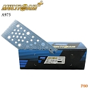 полоска абразивная P  80 70х198мм 51 отверстий MULTI-AIR PLUS А975 NORTON