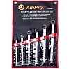 набор ключей накидных изогнутых 8-19мм AMPRO (6 предметов)