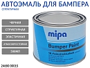 краска для бампера структурная черная MIPA (0,5л)