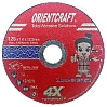 диск отрезной 125х1,0х22.2мм металл и нержавейка 4X WARRIOR ORIENTCRAFT