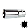 головка 1/4" удлиненная  5,5мм 6-гранная AMPRO