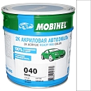 040 белая акриловая автоэмаль MOBIHEL (0,75л)
