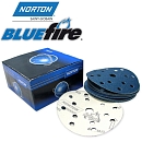 круг абразивный P 060 150мм 15 отверстий BLUE FIRE H835 NORTON