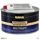 шпатлевка многофункциональная MULTISOFT белая PROFESSIONAL RANAL (1л)
