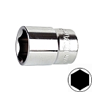 головка 1/4"  6мм 6-гранная AMPRO