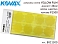 микроабразивный цветок P1500 36мм Yellow Film KOVAX