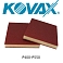 губка абразивная двухсторонняя P 400-550 FINE красная 123х98х13мм KOVAX