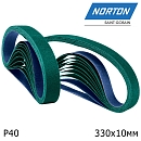 лента абразивная Р040 10х330мм NORTON (1шт)