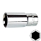 головка 1/4" удлиненная 10мм 6-гранная AMPRO