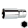 головка 1/4" удлиненная 13мм 6-гранная AMPRO