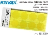 микроабразивный цветок P2000 36мм Yellow Film KOVAX