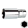 головка 1/4" удлиненная 12мм 6-гранная AMPRO