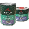 лак МАТОВЫЙ HS 2+1 40/10 с отвердителем AUTOP PROFESSIONAL (1л+0,5л)
