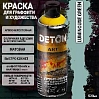 краска для граффити и дизайна LUMINOUSE GREEN универсальная DETON ART (аэрозоль, 520мл)