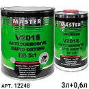 грунт 5+1 серый V2018 HS быстрый с отвердителем MASTER TROTON (3л+0,6л)