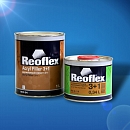 грунт 3+1 серый акриловый с отвердителем REOFLEX (1л+0,34л)