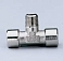 соединитель Т-образный М1/4 - F1/4 - F1/4 WALCOM