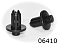 06410 клипса автомобильная ACURA/HONDA/LEXUS/MAZDA/TOYOTA ROKLAND