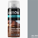 грунт-эмаль RAL 7040 серое окно для профнастила и металлочерепицы DETON (аэрозоль, 520мл) 