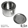 банка металлическая с крышкой BASF (0,5л)